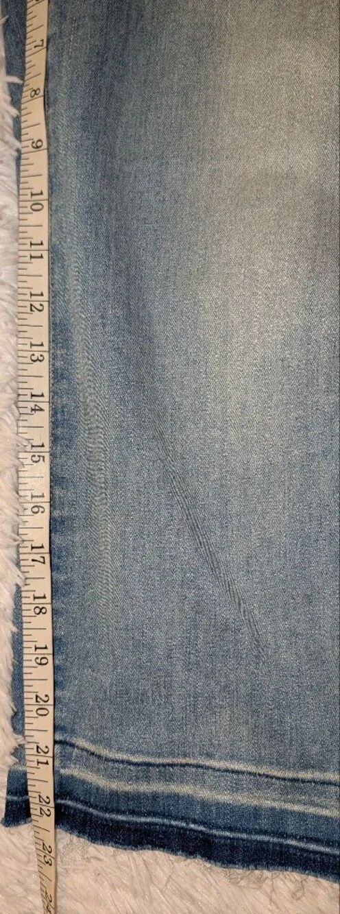 NYDJ Crop Denim Jeans Blue EUC - Picture 8 of 8